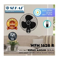 Sekai WFN 1628 R Wall Fan 16 Inch Wall Fan Remote Control