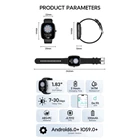 Smart Watch Jam Tangan TFT 1.83&quot Vivan VWF1 130+ Sports Mode 1 ATM Professional Health Monitoring Battery 230mAh 7