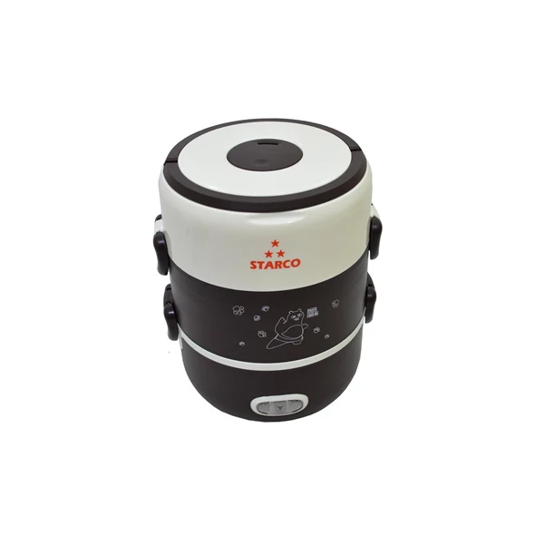 Starco SRC-202 Electric Multipurpose Box Lunc Steaming Heat and cooking 3 Stacking