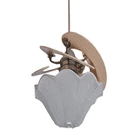  Mt.Edma 56in BELLE EPOQUE Hanging Fan With Remote Control and Decorative Lights 1