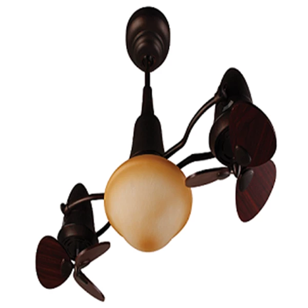  Mt.Edma 52in COLONIAL Hanging Fan With Remote Control and Decorative lights