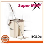 Bolde Super Mop X-Beige Alat Pel Praktis dan Mudah Dengan Ember Dan Pemeras Kain Pel / Mop 1
