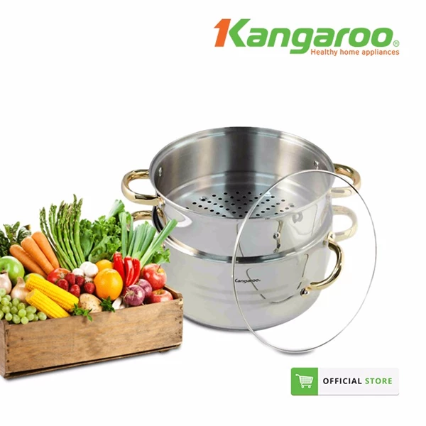 Kangaroo KG872 Steamer Pot Steamed Pot