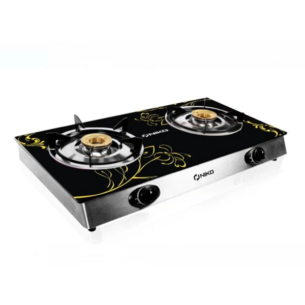 NIKO Reflection1 Commercial Gas Stove 2 Glass Body Stoves With Luxurious And Elegant Looks