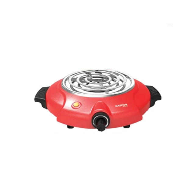 Maspion S-303 Portable Electric Stove With Spiral Heater Stainless Steel