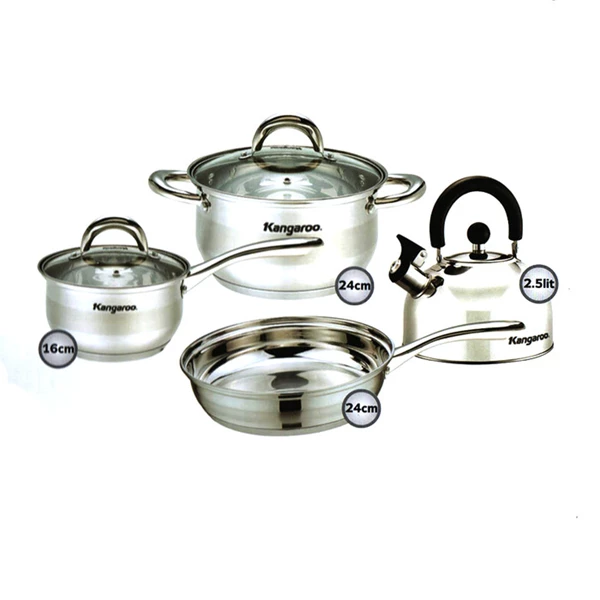 Kangaroo KG998 Cookware Cookware Set With Nano-Other Kitchen Appliance Technology