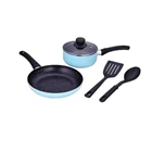Kangaroo KG 676 Allu Cookware Cookware Set 4pcs Fry Pan Sauce Pan Spatula Spoon-Other Kitchen Tools 3