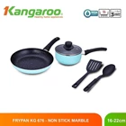 Kangaroo KG 676 Allu Cookware Alat Masak Set 4pcs Fry Pan Sauce Pan Spatula Spoon-Alat Dapur Lainnya 1