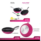 Bolde Super Pan Panci Granite 5 Pcs Sets BlackPink - New 2