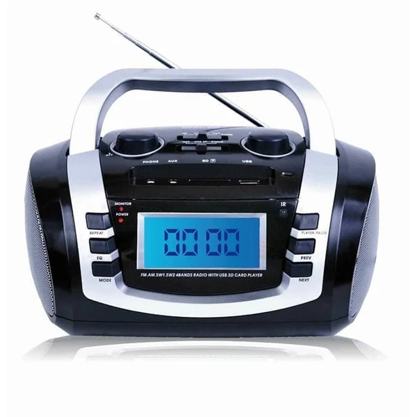 Mayaka RD-8394U HC Portable Radio With 4 Bands Radio AM / FM / SW1-2 With USB Port