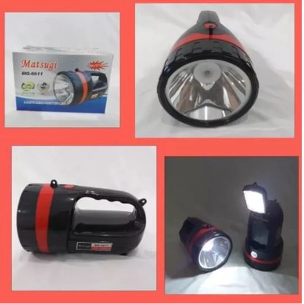 Matsugi 6611 Super Bright Durable LED Table Lamp And Flashlight