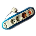 Dexicon Modern Cable Socket With 3 Meter Cable Length And USB Charger 1