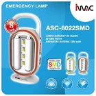 Imac ASC-D8022SMD Lampu Emergency Isi Ulang Dengan 22 SMD Super Terang 1