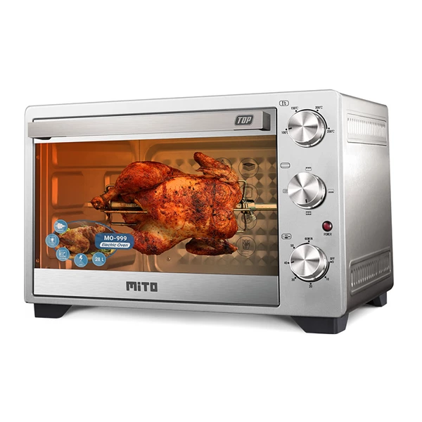 New Mito MO-999 Electric Oven 28 Liter Capacity Saving Power With The Bell