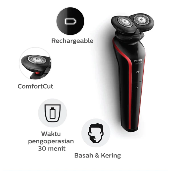 Philips S777 Wet & Dry Facial Hair Shaver [Shaver]