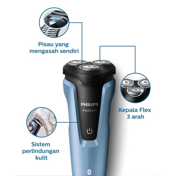 Philips S1070 Wet & Dry Facial Hair Shaver [Shaver]