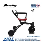 Elite Family Baby Walker Nadle 3 Wheel Bike For Children Foldable 2
