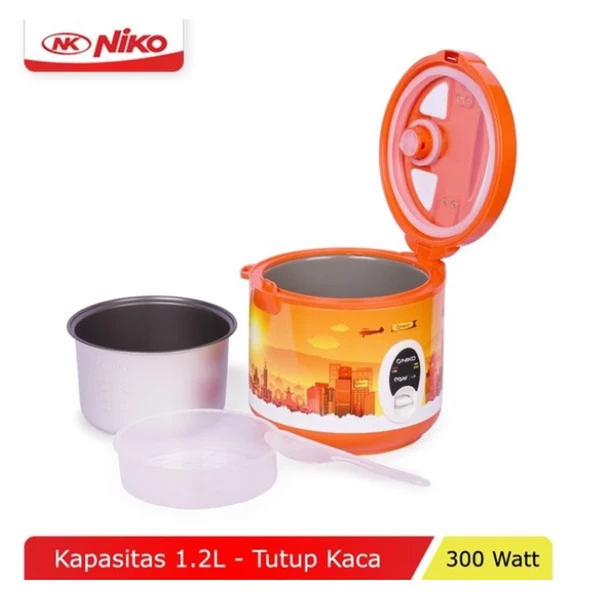 Mini Rice Cooker With Glass Cover 1 2 Liter Capacity