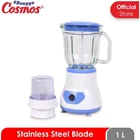Cosmos CB-171GR Blender Jar Gelas Kapasitas 1 L Dengan Pisau Stainless 1